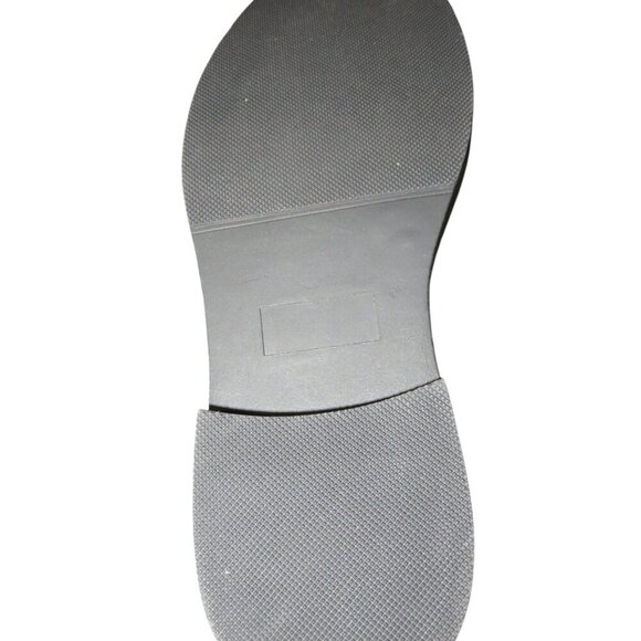 Justfab Georgia Tassel Embellished Cream Vegan Leather Slip On Loafers size 7 - Picture 6 of 8